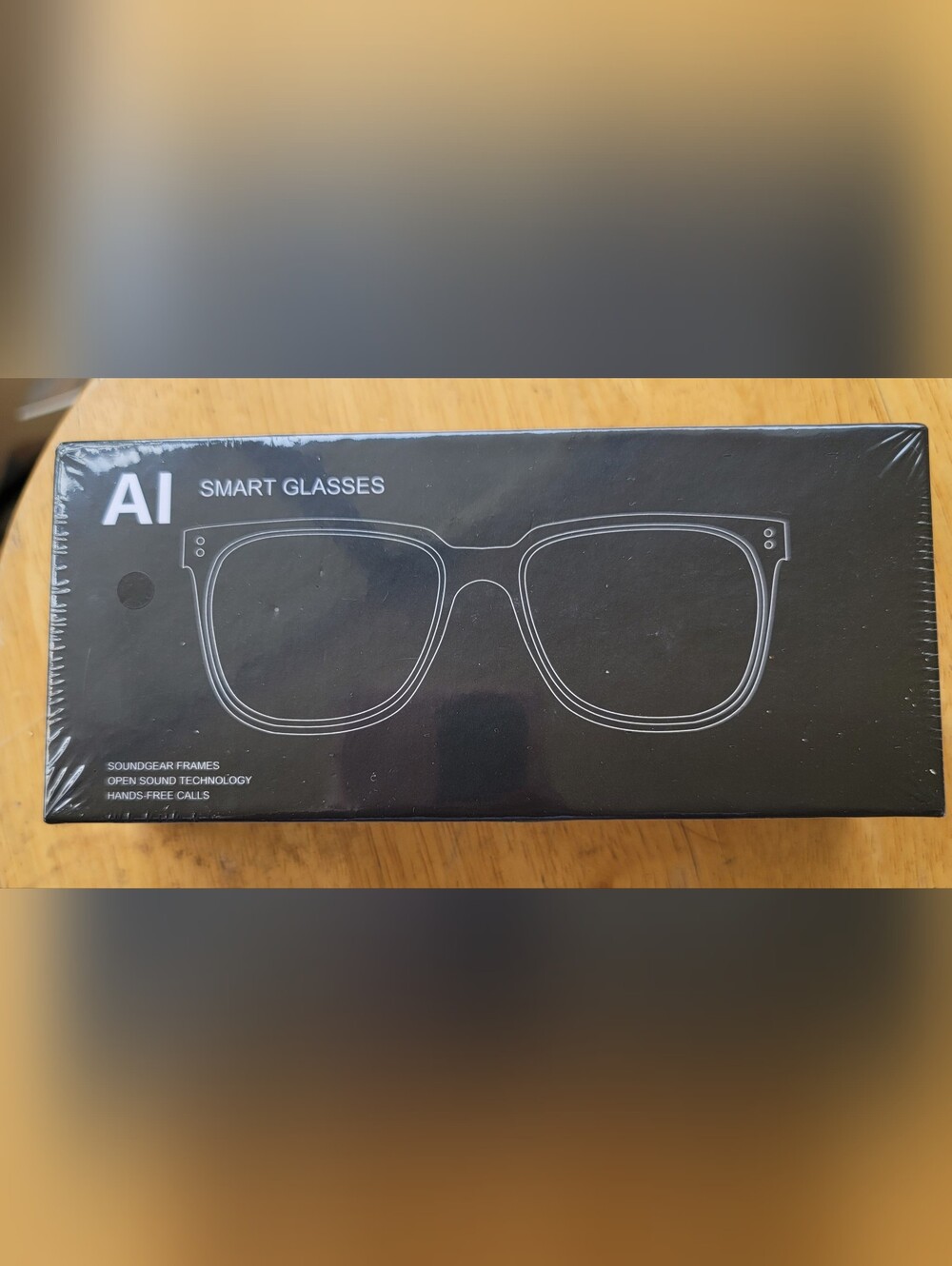 New In Sealed Box AI VR Smart Glasses - Black